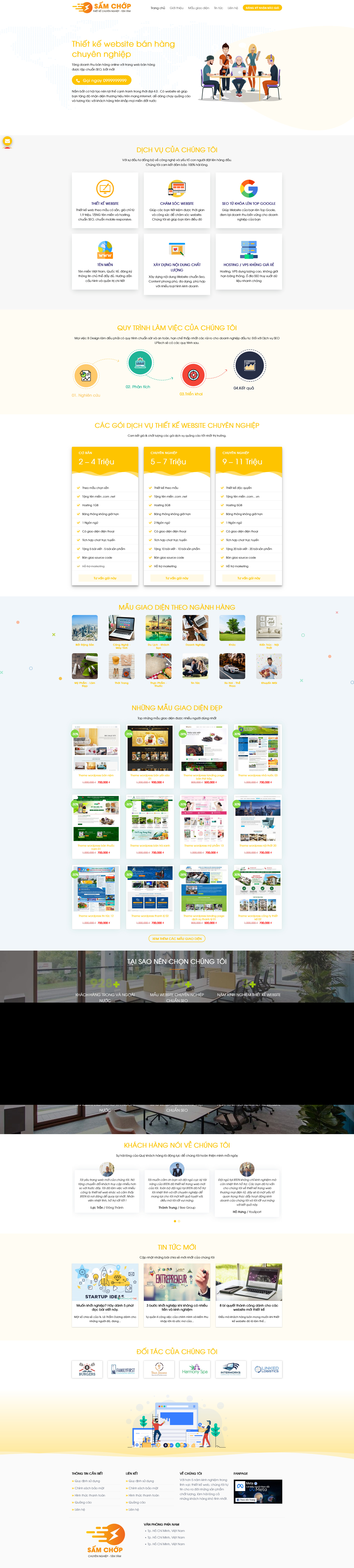 Theme wordpress công ty thiết kế web 7