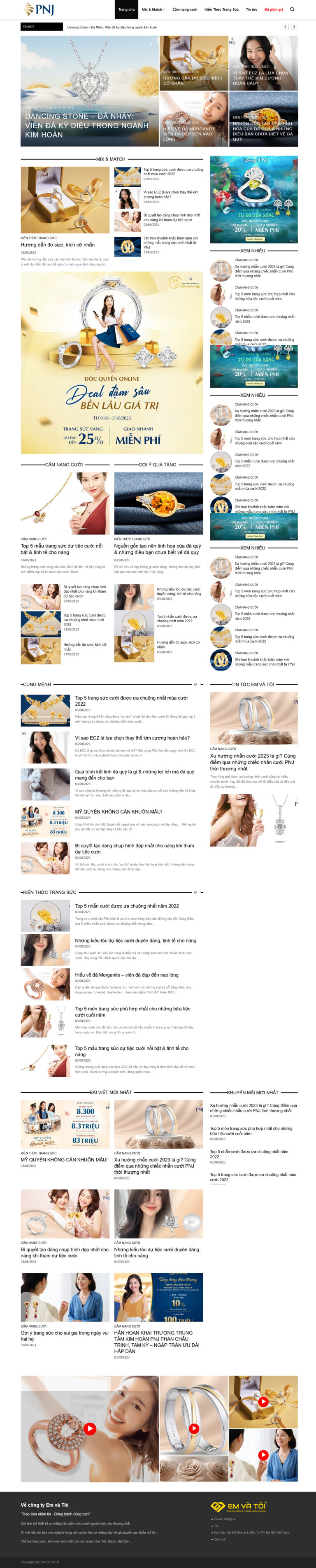 Theme wordpress tin tức trang sức thời trang 24 giá rẻ