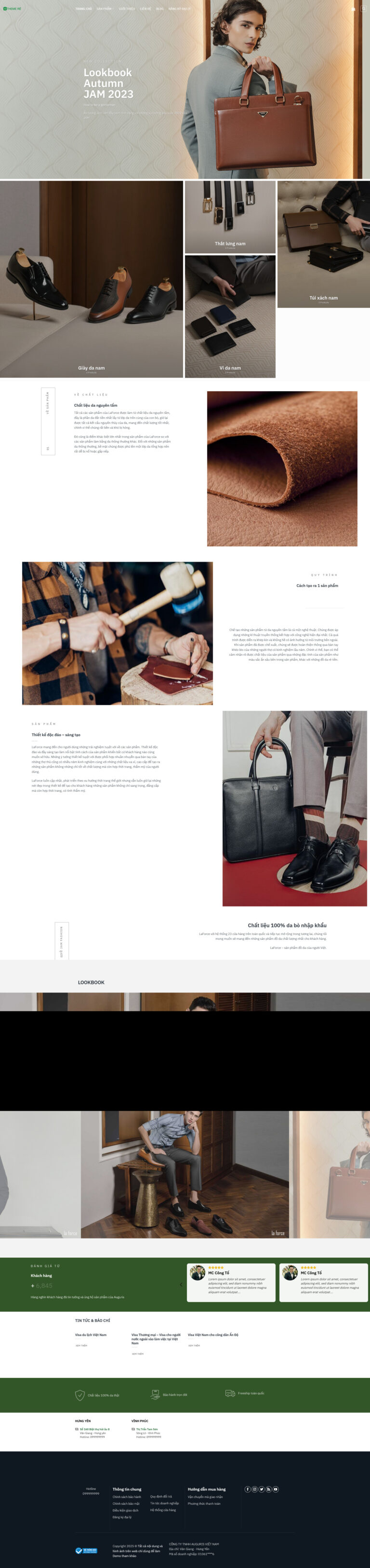 Theme wordpress túi gia giá rẻ